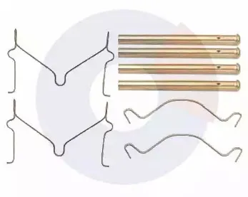 Комплектующие, колодки дискового тормоза CARRAB BRAKE PARTS купить