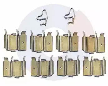 Комплектующие, колодки дискового тормоза CARRAB BRAKE PARTS купить