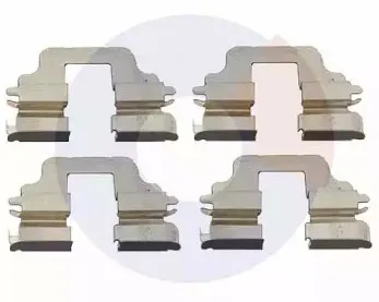 Комплектующие, колодки дискового тормоза CARRAB BRAKE PARTS купить