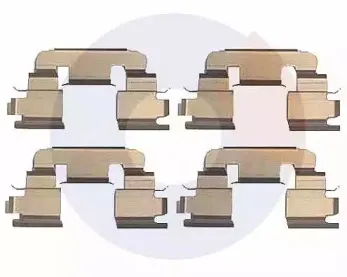 Комплектующие, колодки дискового тормоза CARRAB BRAKE PARTS купить