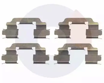 Комплектующие, колодки дискового тормоза CARRAB BRAKE PARTS купить