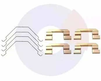 Комплектующие, колодки дискового тормоза CARRAB BRAKE PARTS купить