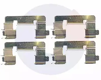 Комплектующие, колодки дискового тормоза CARRAB BRAKE PARTS купить