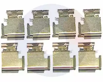 Комплектующие, колодки дискового тормоза CARRAB BRAKE PARTS купить