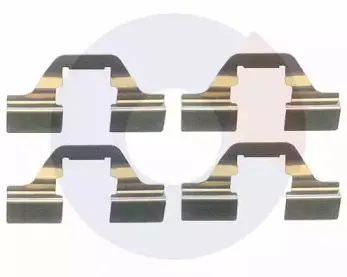 Комплектующие, колодки дискового тормоза CARRAB BRAKE PARTS купить