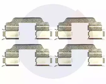 Комплектующие, колодки дискового тормоза CARRAB BRAKE PARTS купить