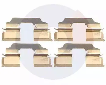 Комплектующие, колодки дискового тормоза CARRAB BRAKE PARTS купить