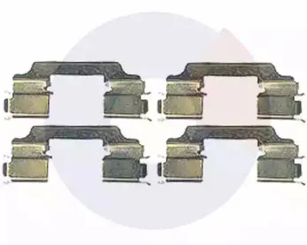 Комплектующие, колодки дискового тормоза CARRAB BRAKE PARTS купить