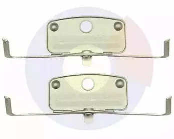 Комплектующие, колодки дискового тормоза CARRAB BRAKE PARTS купить