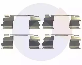 Комплектующие, колодки дискового тормоза CARRAB BRAKE PARTS купить