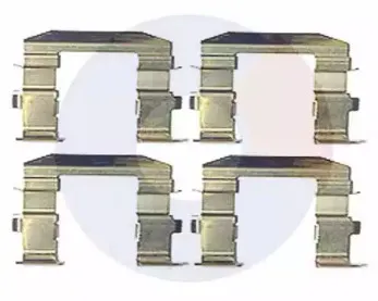 Комплектующие, колодки дискового тормоза CARRAB BRAKE PARTS купить