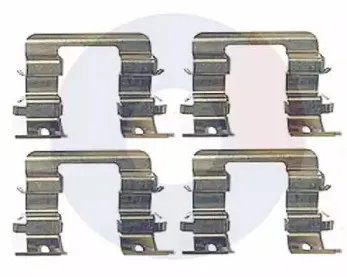 Комплектующие, колодки дискового тормоза CARRAB BRAKE PARTS купить