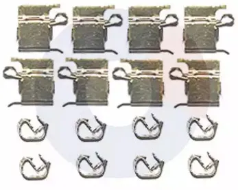 Комплектующие, колодки дискового тормоза CARRAB BRAKE PARTS купить