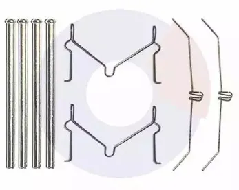 Комплектующие, колодки дискового тормоза CARRAB BRAKE PARTS купить