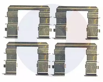Комплектующие, колодки дискового тормоза CARRAB BRAKE PARTS купить