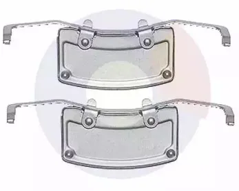 Комплектующие, колодки дискового тормоза CARRAB BRAKE PARTS купить