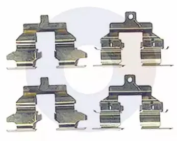 Комплектующие, колодки дискового тормоза CARRAB BRAKE PARTS купить