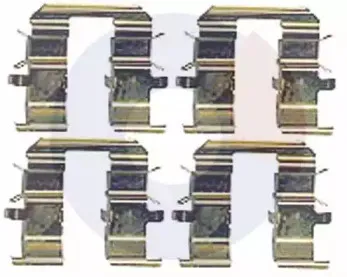 Комплектующие, колодки дискового тормоза CARRAB BRAKE PARTS купить