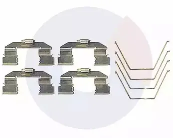 Комплектующие, колодки дискового тормоза CARRAB BRAKE PARTS купить