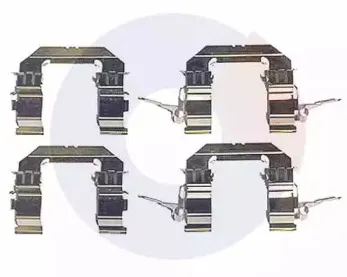 Комплектующие, колодки дискового тормоза CARRAB BRAKE PARTS купить