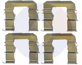 Комплектующие, колодки дискового тормоза CARRAB BRAKE PARTS купить