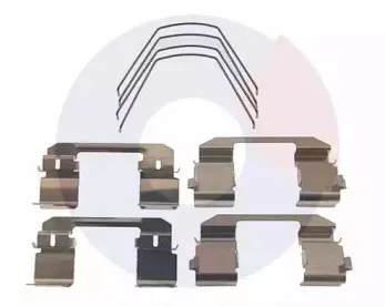 Комплектующие, колодки дискового тормоза CARRAB BRAKE PARTS купить