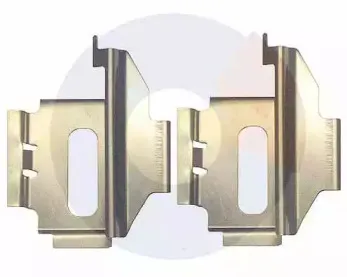 Комплектующие, колодки дискового тормоза CARRAB BRAKE PARTS купить