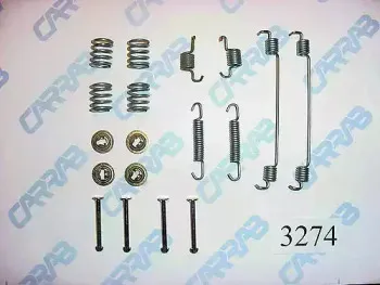 Комплектующие, тормозная колодка CARRAB BRAKE PARTS купить
