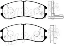 Комплект тормозных колодок, дисковый тормоз IPS Parts купить