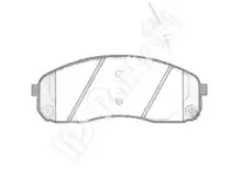 Комплект тормозных колодок, дисковый тормоз IPS Parts купить