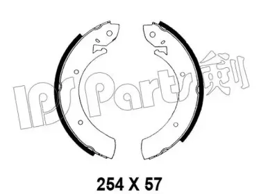 Тормозные колодки IPS Parts купить