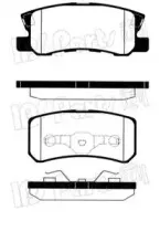Комплект тормозных колодок, дисковый тормоз IPS Parts купить