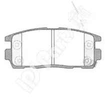 Комплект тормозных колодок, дисковый тормоз IPS Parts купить