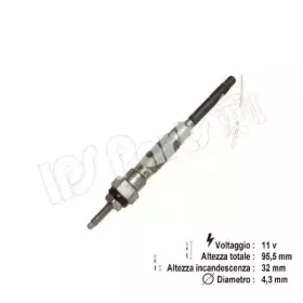 Изолятор, свеча накаливания IPS Parts купить