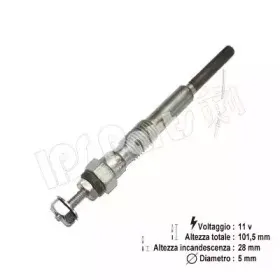 Изолятор, свеча накаливания IPS Parts купить