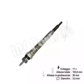 Изолятор, свеча накаливания IPS Parts купить