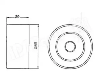 Устройство для натяжения ремня, ремень ГРМ IPS Parts купить