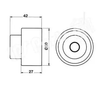 Устройство для натяжения ремня, ремень ГРМ IPS Parts купить