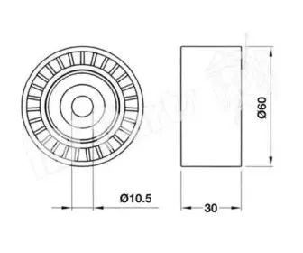 Устройство для натяжения ремня, ремень ГРМ IPS Parts купить