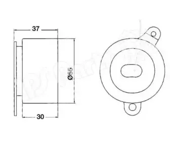 Устройство для натяжения ремня, ремень ГРМ IPS Parts купить