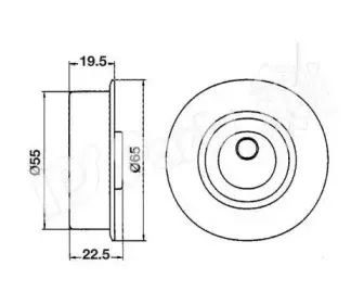 Устройство для натяжения ремня, ремень ГРМ IPS Parts купить