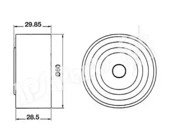 Устройство для натяжения ремня, ремень ГРМ IPS Parts купить