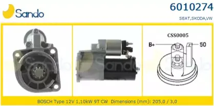Стартер SANDO купить