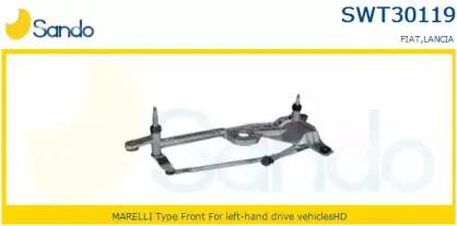 Система тяг и рычагов привода стеклоочистителя SANDO купить