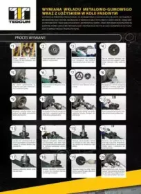 Ременный шкив, коленчатый вал TEDGUM купить