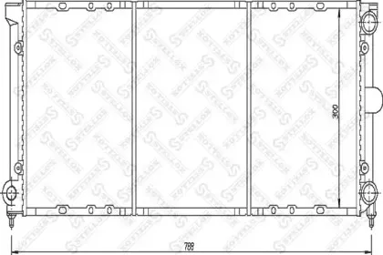 Радиатор, охлаждение двигателя STELLOX купить