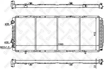 Радиатор, охлаждение двигателя STELLOX купить