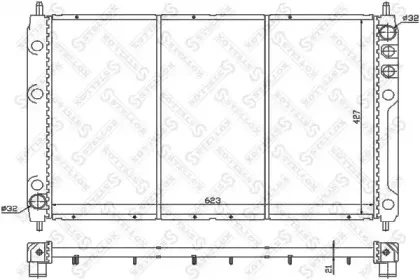 Радиатор, охлаждение двигателя STELLOX купить