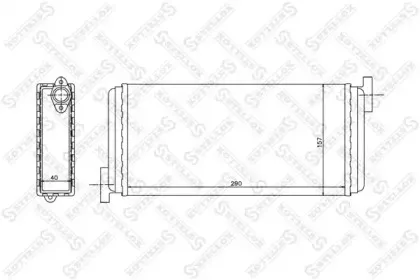 Теплообменник, отопление салона STELLOX купить