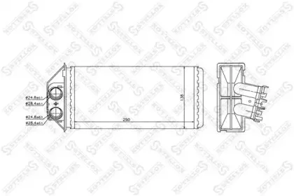 Теплообменник, отопление салона STELLOX купить